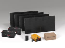 Kraftpakker 230V Kombiinverter 10kW, 48V Lithium 10,24kWt