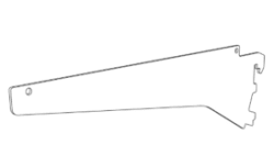 Hylleknekt for 20cm hylle