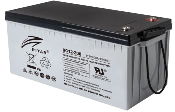 AGM Solcellebatteri 200Ah (C10)