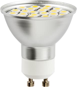12V LED pære 24SMD 3,6W GU10