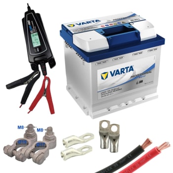 Batteripakke til bensinaggregat standard