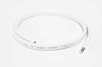 Strømkabel 2x10mm² - pr meter