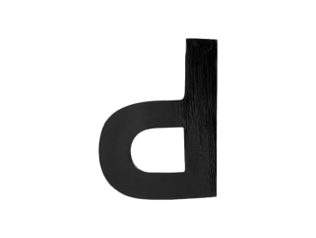 Husbokstav sort D
