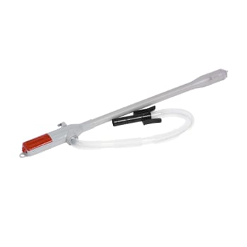 Elektrisk sifonpumpe med automatisk stoppefunksjon