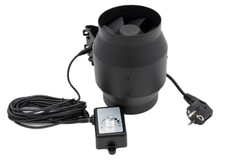 Kanalvifte med hastighetregulator