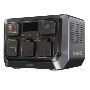 SENCI Lithium 512Wh Power Station 600W (1200W) inverter