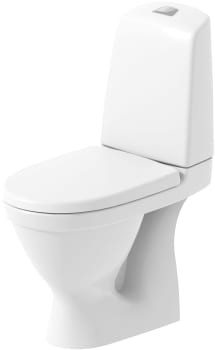 WC Duo lavtspylende vanntoalett 2/4 liter spyling