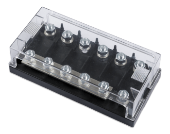 Mega Fuse holder 6 pos 250A busbar