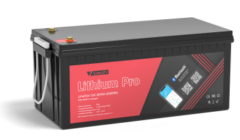 v-tech 200ah lithium pro solcellebatteri