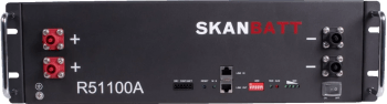 SKANBATT Lithium 3U Rackbatteri 51,2V 100Ah - 5,12kWh