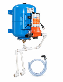 230V pumpe med trykktank