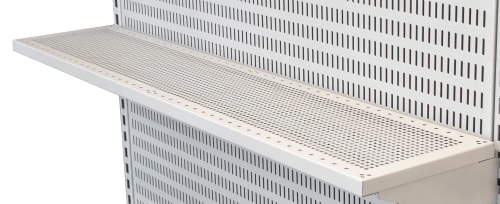 HYLLE PERF 900X200 GRÅ