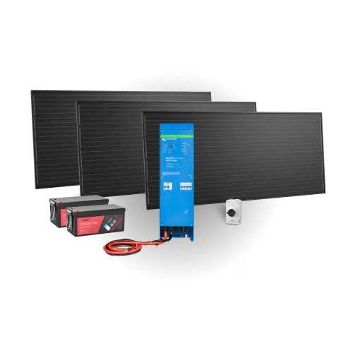 EasySolar 1600VA 12V 600W 400A Lithium - uten varme