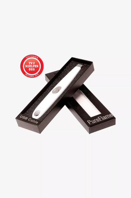Pureflame USB lighter, hvit