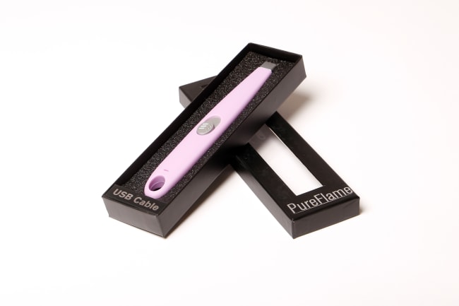 Pureflame USB lighter, lilla