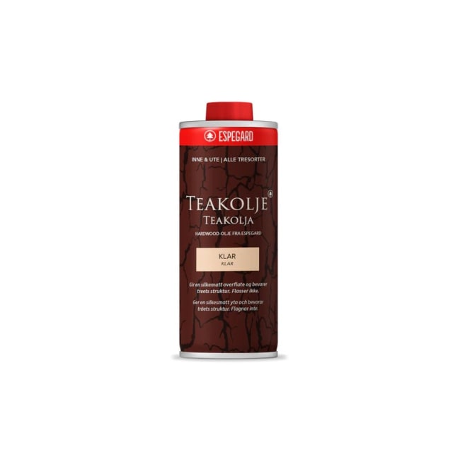 Espegard Teakolje klar 450ml
