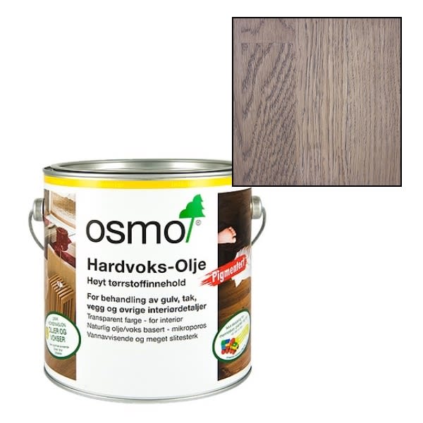 Osmo Pigmentert Hardvoksolje 3074 Grafitt