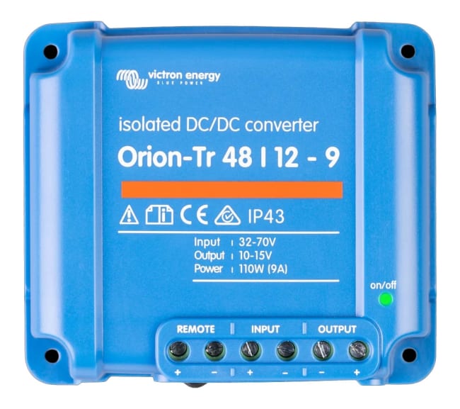 Victron Orion TR Omformer DC-DC 48V 9A Galvanisk isolert