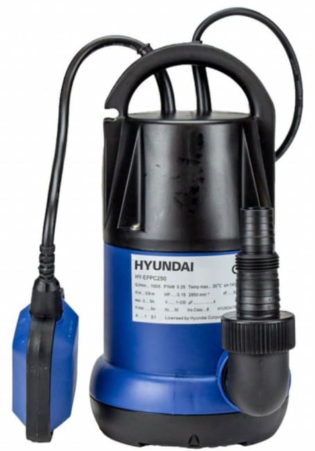 HYUNDAI Nedsenkbar pumpe 250 W - Rent vann