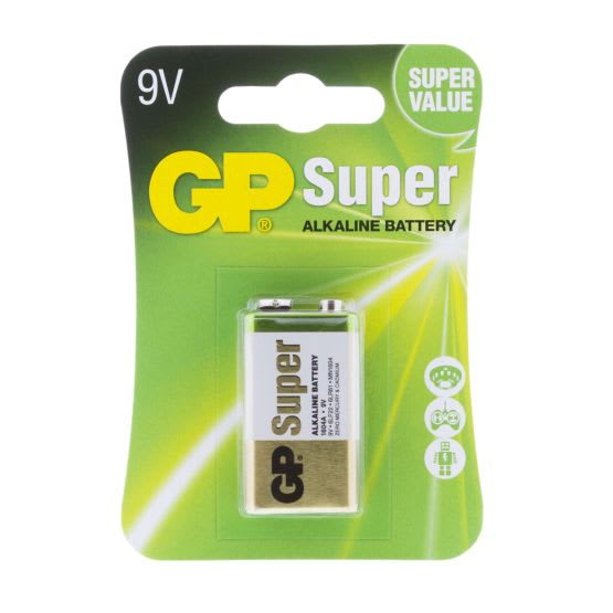 Batteri GP Super Alkaline 9V