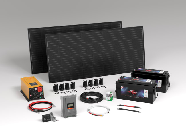 Kombipakke 230V &12V 400Ah/400W ULTRA