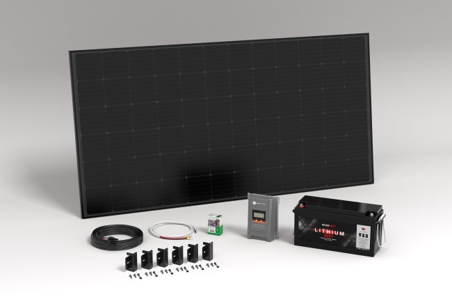 Solcellepakke 335W 150AH Heat