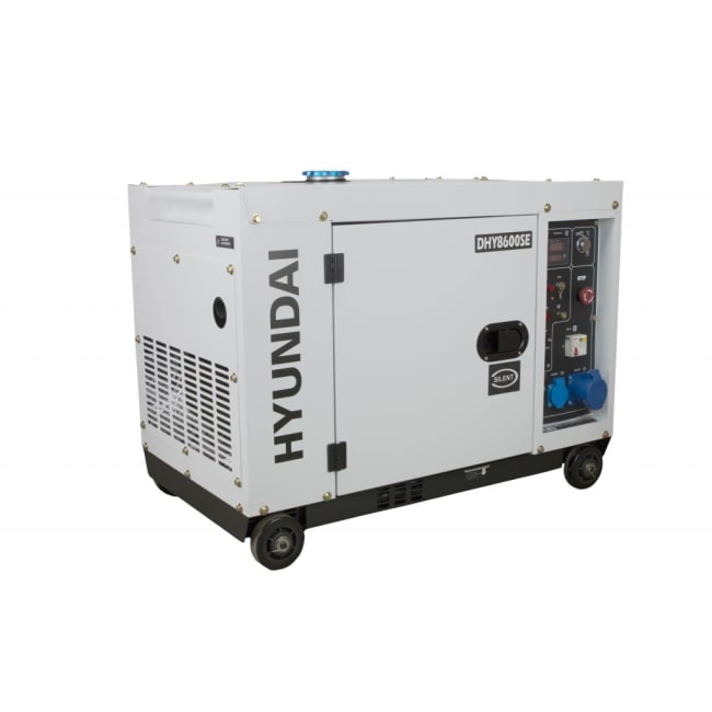 Hyundai DHY8600SE-RE 6300W Diesel inkludert fjernkontroll