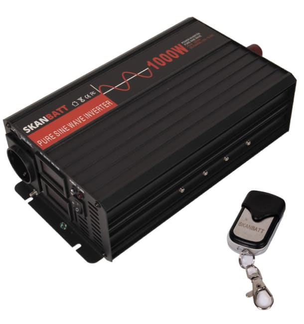 Inverter Skanbatt 1000W ren sinus