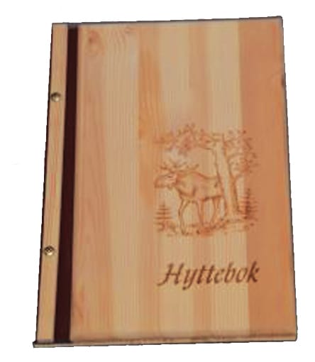 Hyttebok Elgmotiv