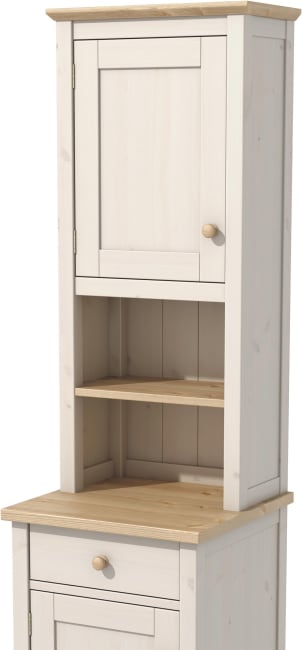 overskap  antikkhvit