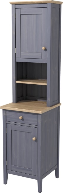 saga underskap og overskap - antikk blå