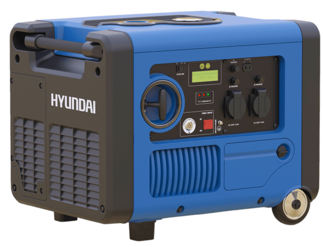 Hyundai HY4500SEi Inverter bensinaggregat 4000W