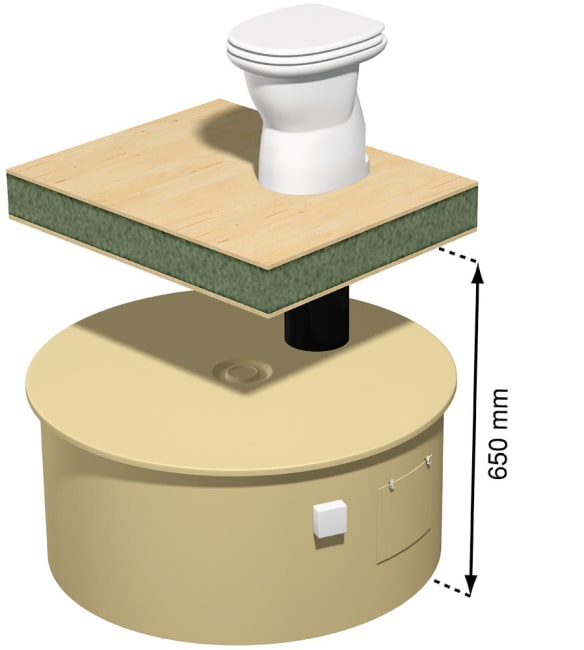 vera sn.dass hytte m/strøm m/porselen stol