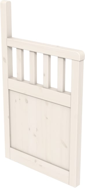 saga ende avslutning høy - høyre, antikk hvit