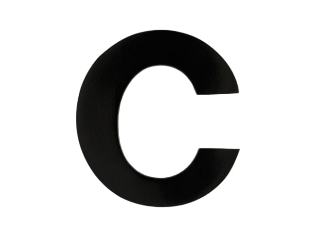 Husbokstav sort C
