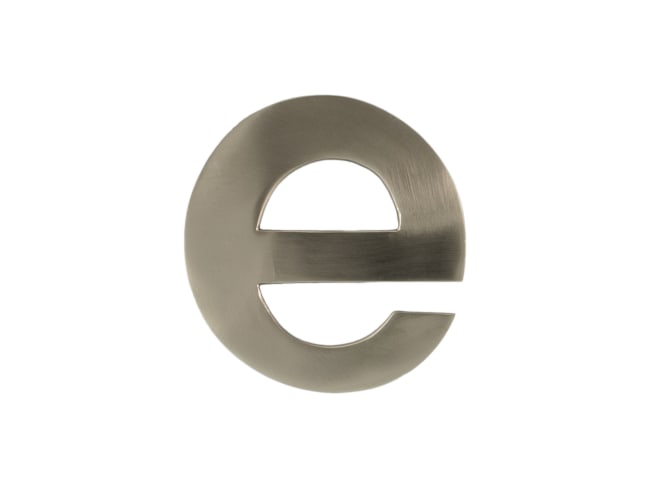 Husbokstav rustfri E