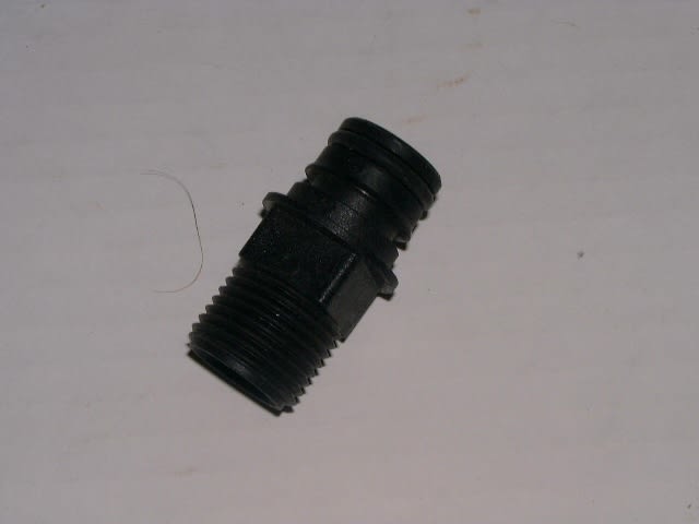 Nippel m/utv.gjenger (flojet) for hyttepumpe