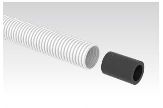 Tetningsplugg for rør i rør 15 mm, pakke á 10 stk