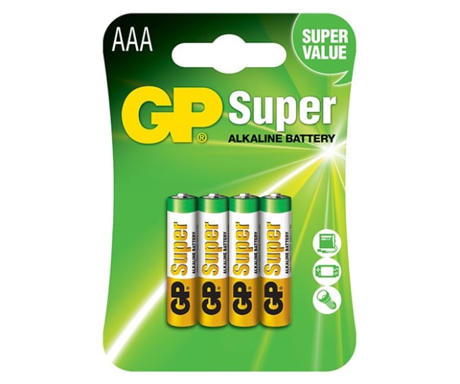 Batteri GP Super Alkaline AAA