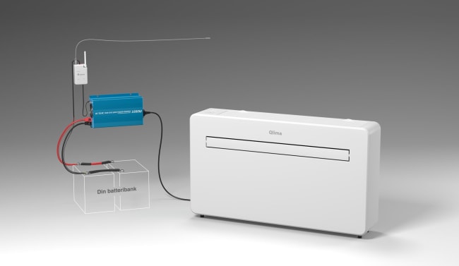 Varmepumpe m/12V inverter - slideshow 5