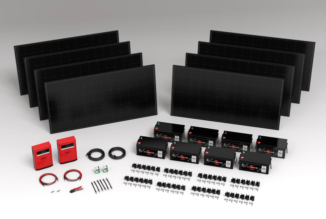 Kraftpakke 230V 10kW Lithium Ultra 48V