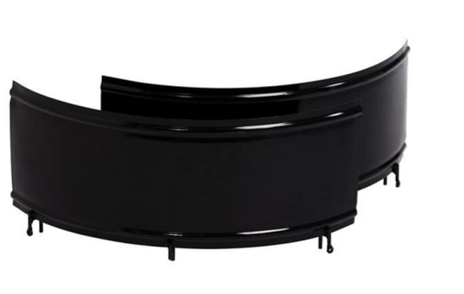 Vindskjerm til bålpanne 60