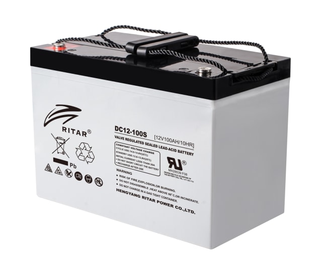 batteri 100ah agm vedlikeholdsfri