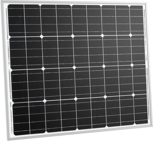 solcellepanel 80w, monokrystall