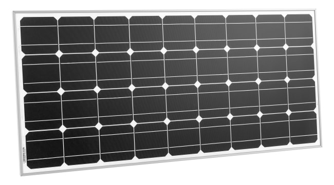 solcellepanel 100w monokrystall