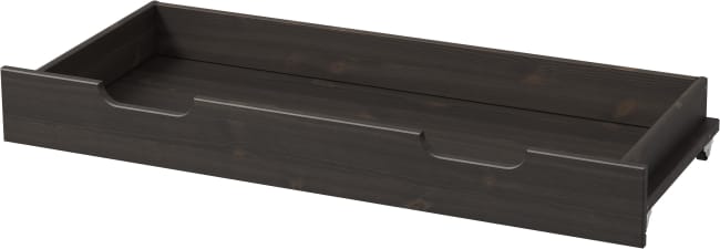 Saga sokkelskuff - antikk sort