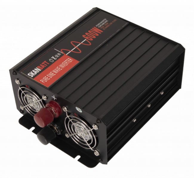 Inverter Skanbatt 600W ren sinus