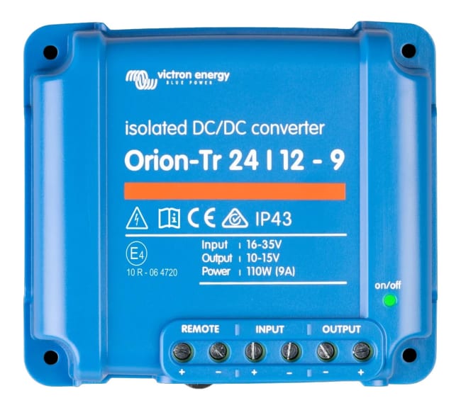 Victron Orion TR Omformer DC-DC 24 9A Galvanisk isolert
