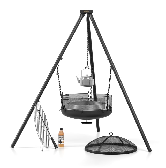 Rentbrennende innsats til bålpanne - slideshow 3