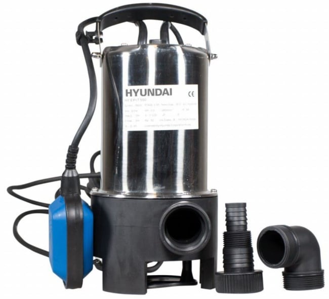 HYUNDAI EPIT550 550 W Nedsenkbar pumpe - skittent vann